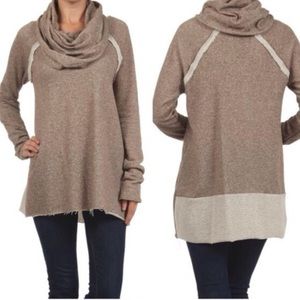 Cowl neck tunic